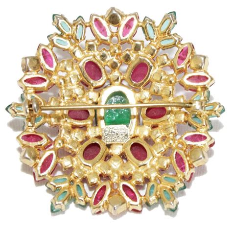 dior brooch vintage.